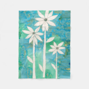 Köstliche Gänseblümchen II Fleecedecke