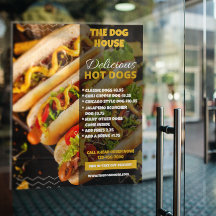 Köstliche Hotdogs Restaurant Kleine Tür anpassen