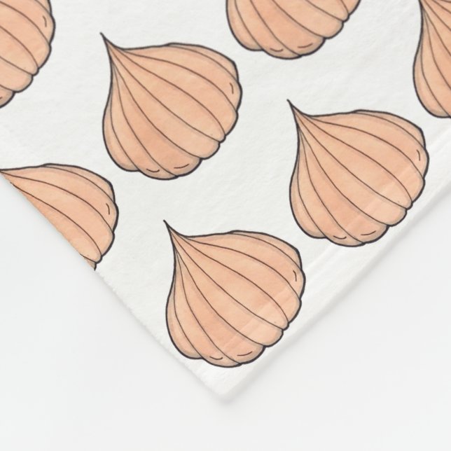 Köstliche Modak Coconut Mithai Indianersüße Fleecedecke (Ecke)