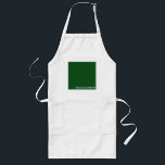 Köstliche Monster-grüne Farbe Lange Schürze<br><div class="desc">Köstliche Monster-grüne Farbe</div>