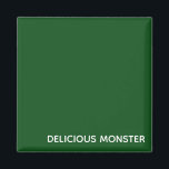 Köstliche Monster-grüne Farbe Magnet<br><div class="desc">Köstliche Monster-grüne Farbe</div>