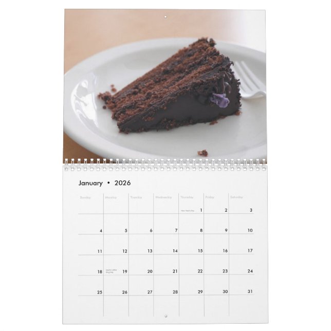 Köstliche Nachtische Kalender (Jan 2026)