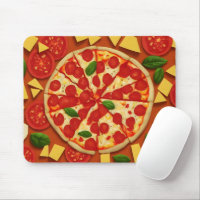 Köstliche Pizza veganer Tomatenkäse hell