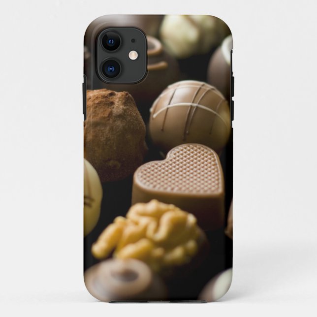 Köstliche Schokoladenpralinen Case-Mate iPhone Hülle (Rückseite)