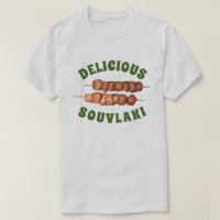 Köstliche Souvlaki Fleisch Schweinefleisch Skewer 