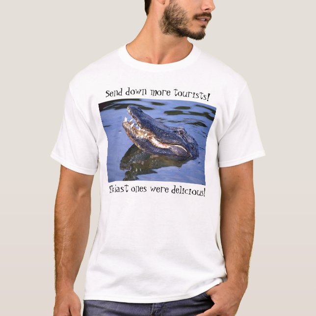Köstliche Touristen T T-Shirt (Vorderseite)