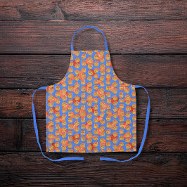 Köstliche Waffeln und Fruchtblau Schürze