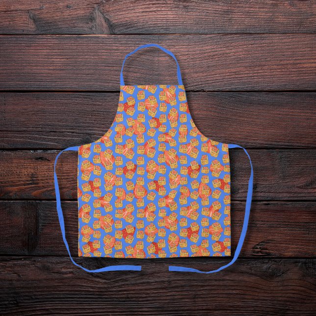 Köstliche Waffeln und Fruchtblau Schürze (Von Creator hochgeladen)