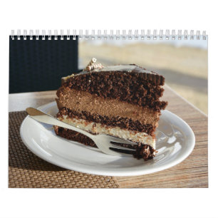 Köstlicher Cake-farbener Kalender