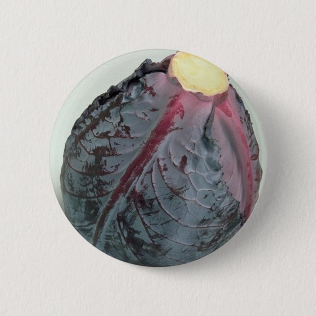 Köstlicher Kohl Button (Vorderseite)