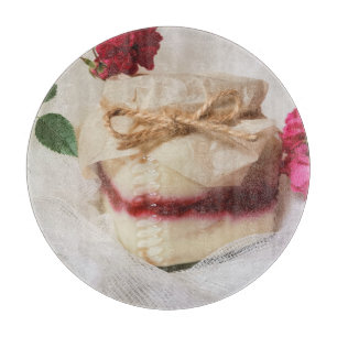 Köstlicher Kuchen, Marshmallow, Lebensmittel, Süßw Schneidebrett
