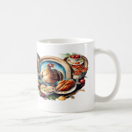 Köstliches Duo - Design für Lebensmittel und Fisch Kaffeetasse