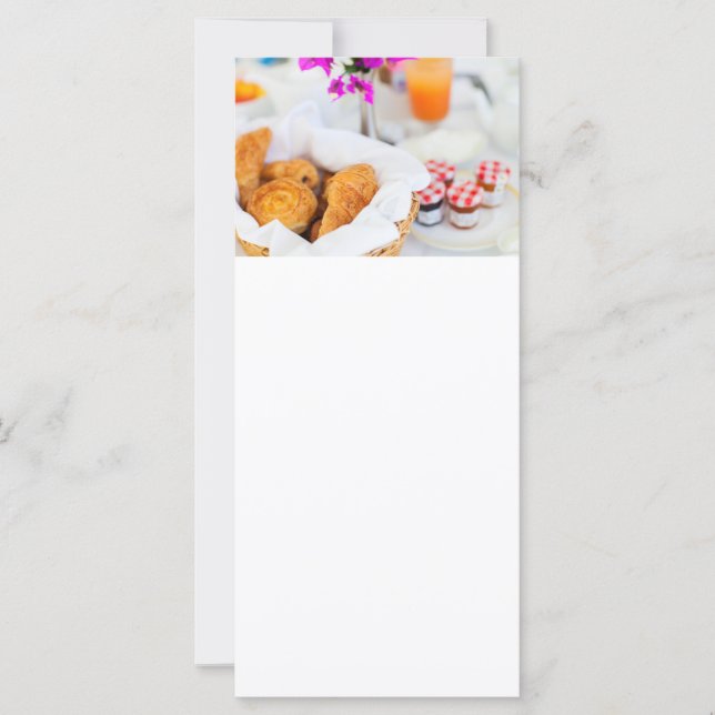 Köstliches Frühstück (Vorderseite)