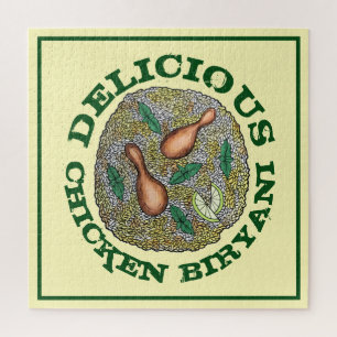 Köstliches Huhn Biryani indische Küche