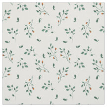 Köstliches weißes grünes Blumenmuster