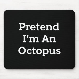 Kostüm als Oktopus lustige Halloween-Party Mousepad
