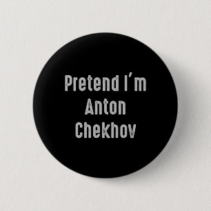 Kostüm Anton Tschechow einfach lustig Button