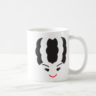 Kostüm der Braut von Frankenstein für Halloween 2  Kaffeetasse