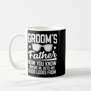 Kostüm des Bräutigamvaters Dad Hochzeit Junggesell Kaffeetasse