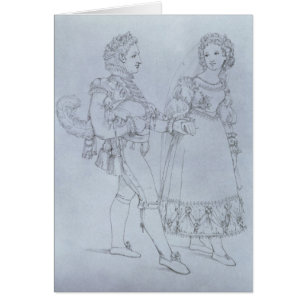 Kostüm entwirft Figaro und Susanna von der Oper