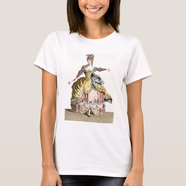 Kostüm für die Königin der Sylphen im Ballett T-Shirt (Vorderseite)