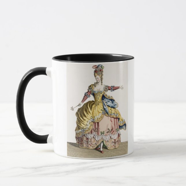 Kostüm für die Königin der Sylphs im Ballett Tasse (Links)