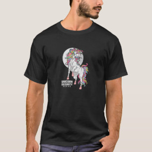 Kostüm für die Sicherheitslücke Funny Unicorn Sq T-Shirt