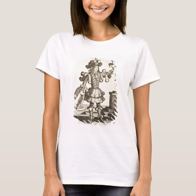 Kostüm für einen Feather Dealer, Pub von Gerard Va T-Shirt (Vorderseite)