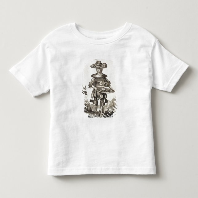 Kostüm für einen Gebäck-Koch, Kneipe. durch Gerard Kleinkind T-shirt (Vorderseite)