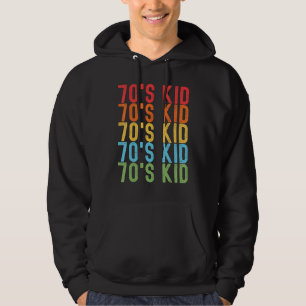 Kostüm für Kinder der 1970er Jahre Hoodie
