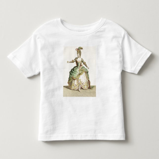 Kostüm für Venus in einigen Opern, graviert durch Kleinkind T-shirt (Vorderseite)