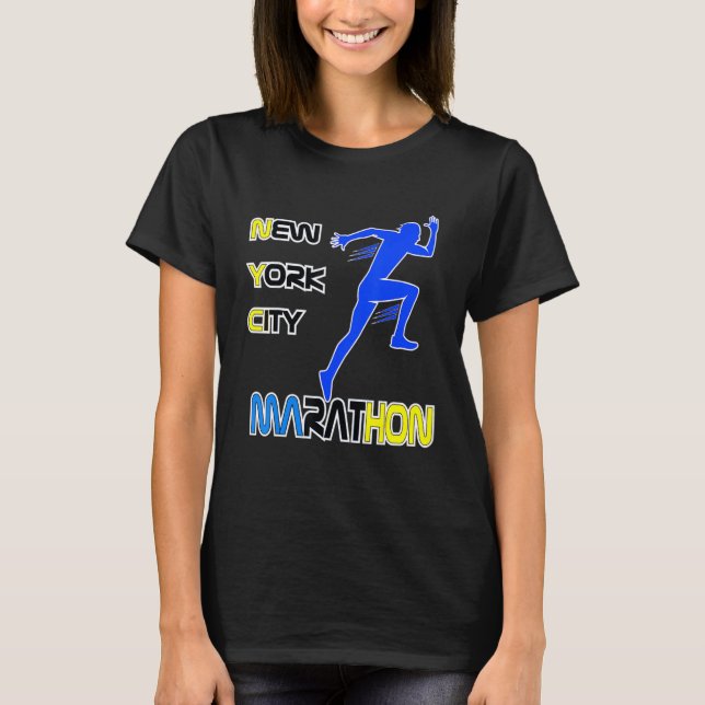 Kostüm New York City Ultramarathon November Runni T-Shirt (Vorderseite)