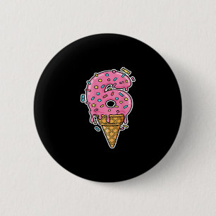 Kostüm Nummer 6 Hemd Erwachsene Rosa für Frauen Mä Button