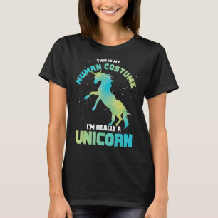 Kostüm Party Magische Kreatur Tier Einhorn T-Shirt