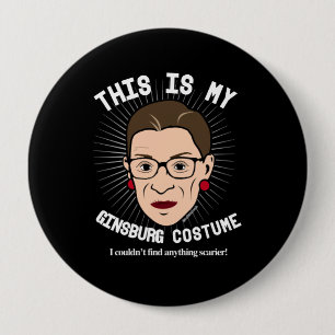 Kostüm Ruth Bader Ginsburg Halloween - ich könnte Button