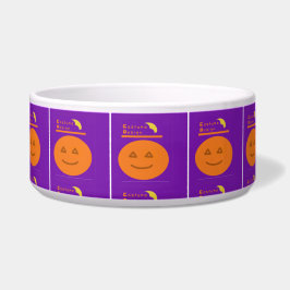 Kostümdesign Pumpkin Keramik Pet Bowl Napf