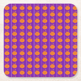 Kostümdesign Pumpkin Lila Paper Untersetzer