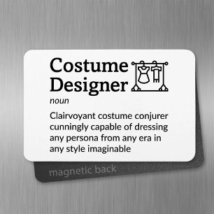 Kostümdesigner Definition Set Life 4" x 6" Flex Magnet