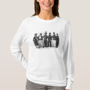 Kostüme der französischen Marinesoldaten von 1680 T-Shirt