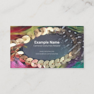 Kostüme für den Karneval - Einzelhandel oder Des Visitenkarte
