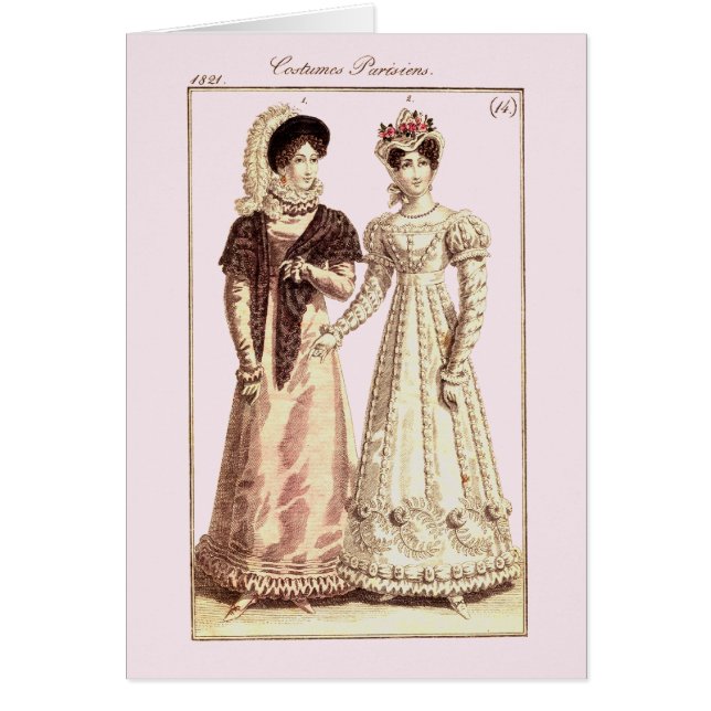 Kostüme Parisiens Modegeck 1821 (Vorne)