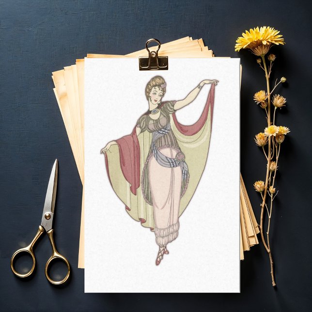 Kostüme Parisiens- Tanzkleid, entziehen Seidenpapier (Von Creator hochgeladen)