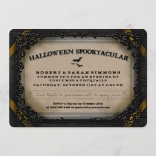 Kostüme und Cocktails Halloween Spooktacular Einla Einladung