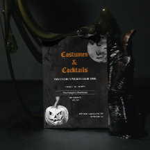Kostüme und Cocktails Spooky Erwachsenes Halloween
