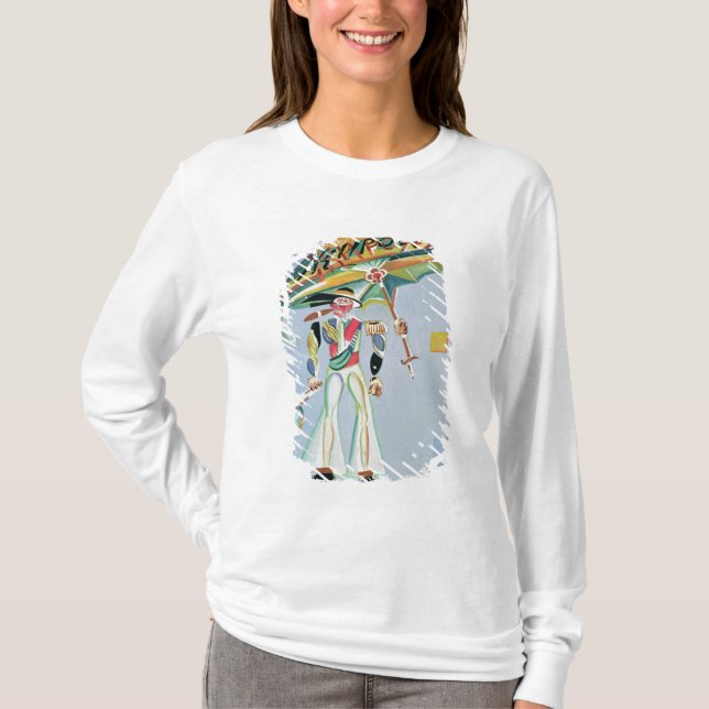 Kostümentwurf für den Operetta T-Shirt (Vorderseite)