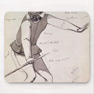 Kostümentwurf für einen Akrobaten Mousepad