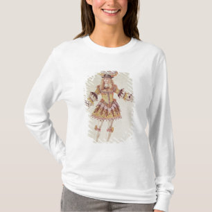 Kostümentwurf für männlichen Tänzer, c.1660 T-Shirt