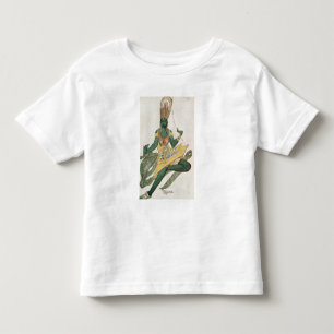 Kostümentwurf für Nijinsky als das 'blaue God Kleinkind T-shirt