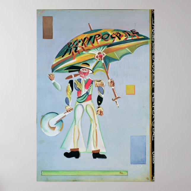 Kostümgestaltung für die Oper Poster (Vorne)