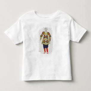 Kostümgestaltung für einen Mann, aus Sadko, 1917 ( Kleinkind T-shirt